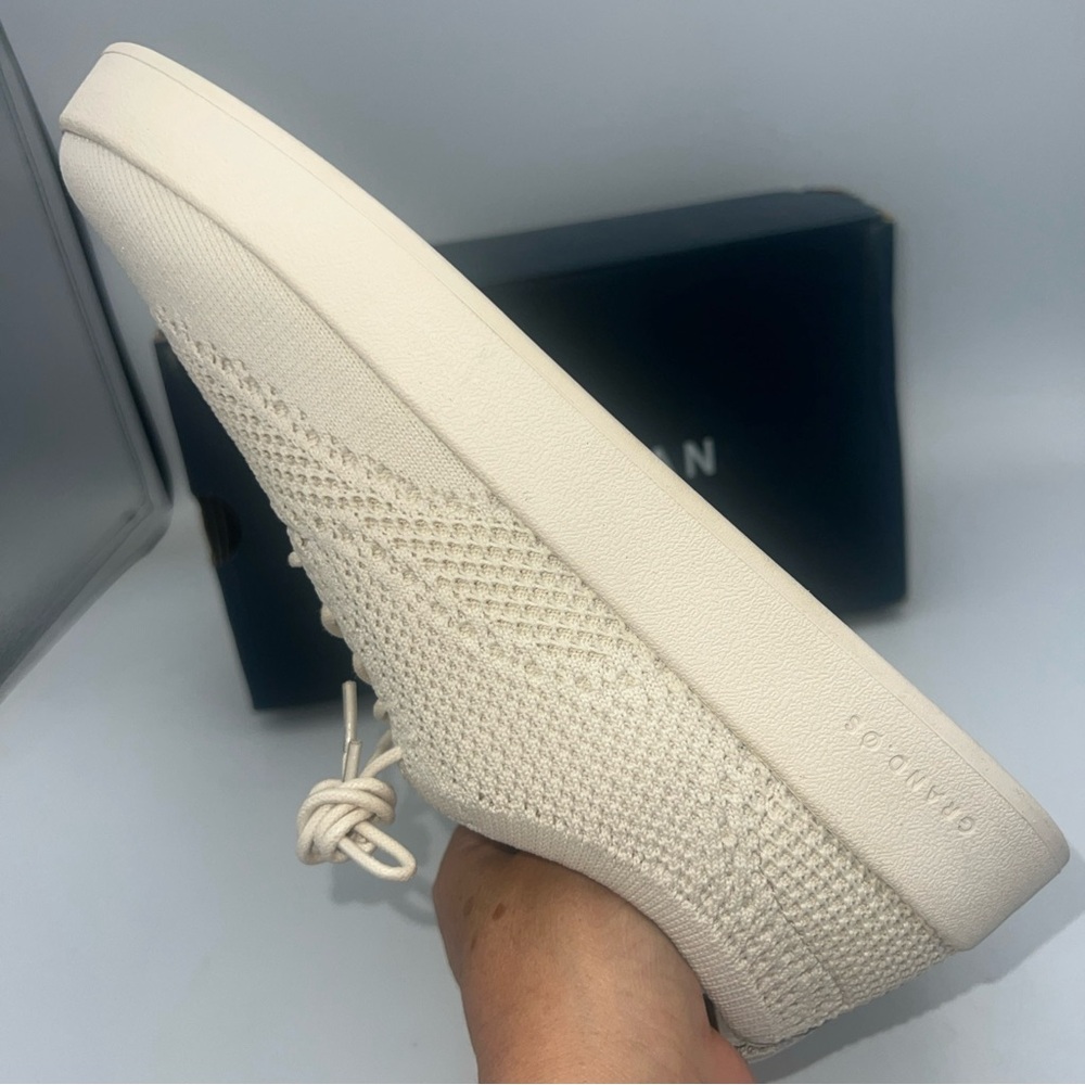 Cole Haan GrandPro Contender Stitchlite Oxford Sneaker Knit Ivory Women’s SZ 8.5 - Picture 8 of 10